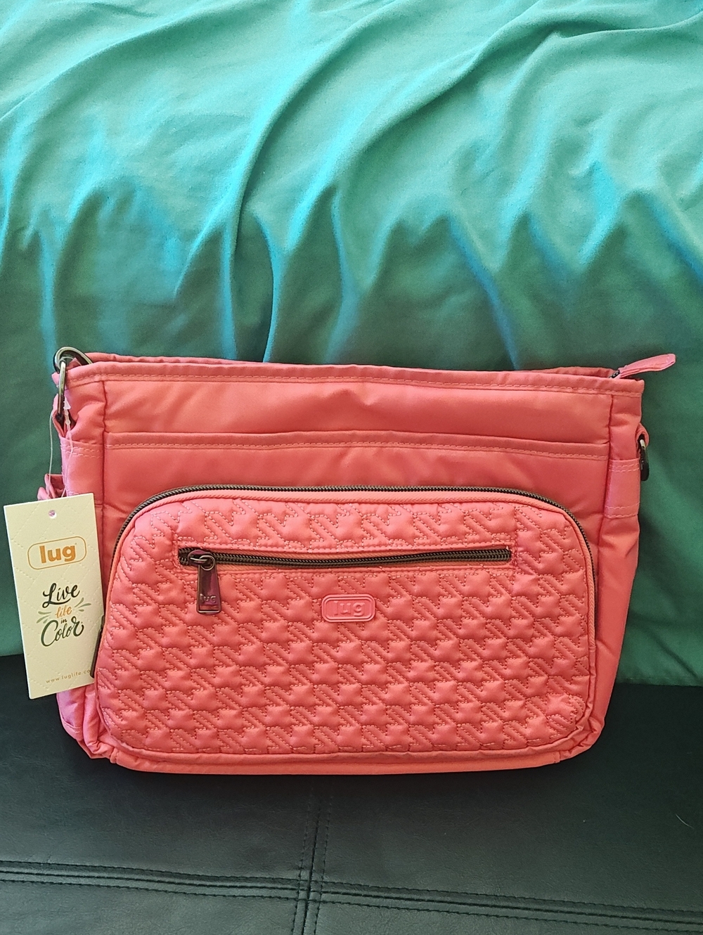 Lug NWT Shimmy Watermelon with Popsicle Pink Lining